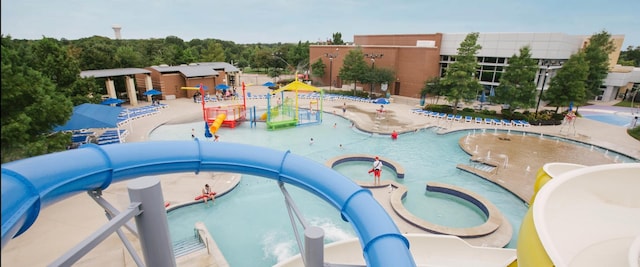 view of pool