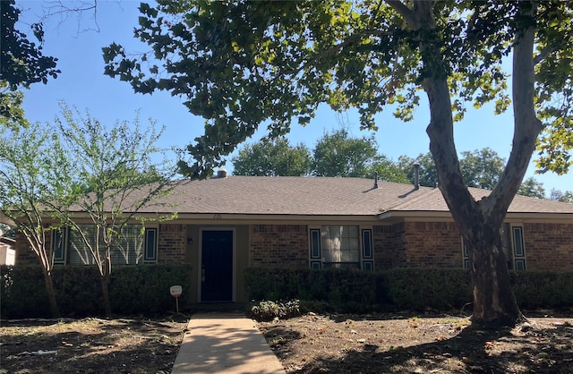 view of ranch-style house