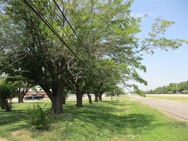 view of road