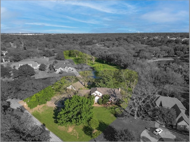 2201 Oak Knoll Ct, Colleyville, TX 76034 - drone / aerial view of a heavily wooded area