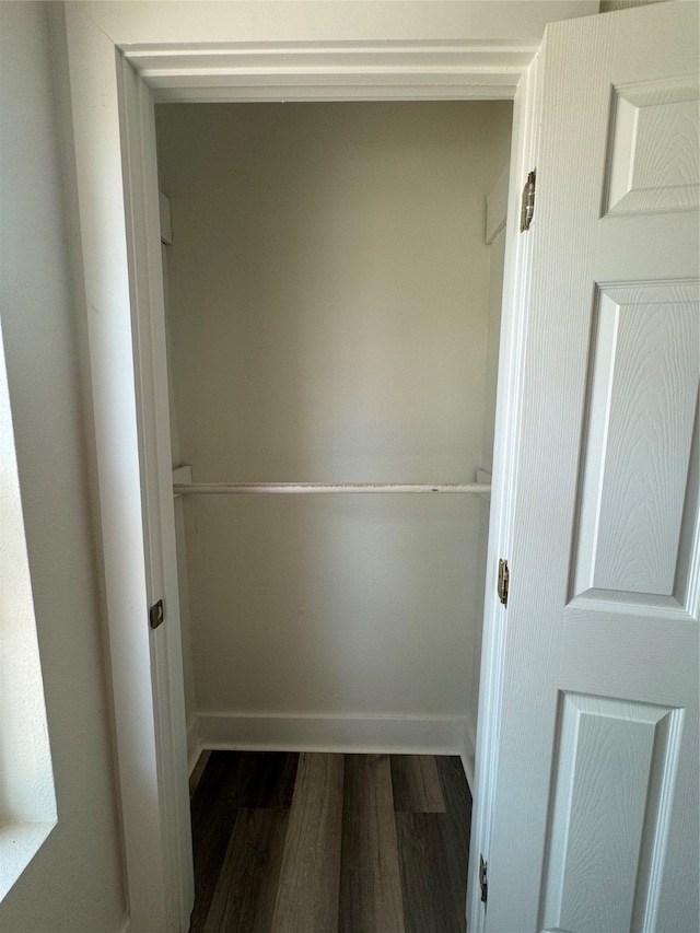 view of closet