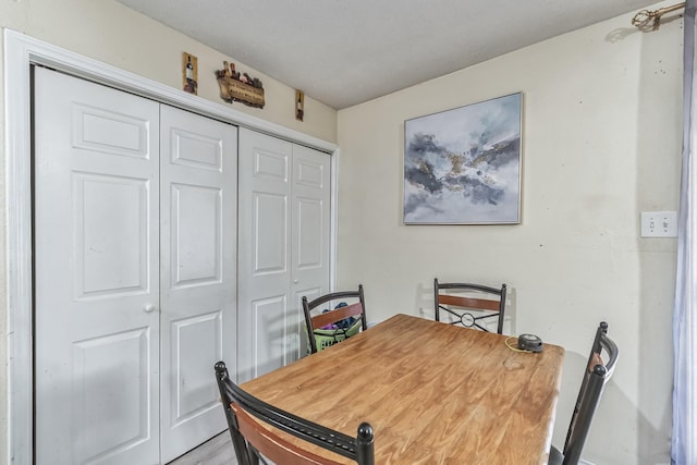 view of dining room