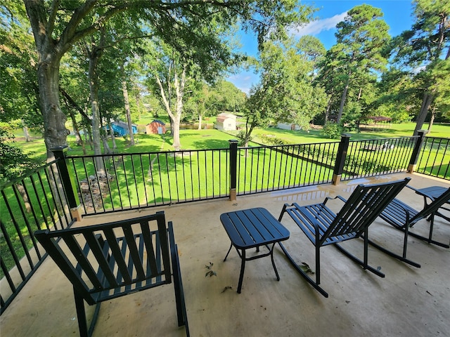 view of patio