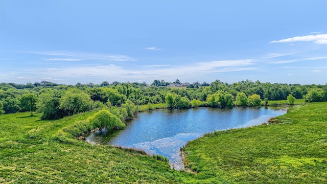 property view of water