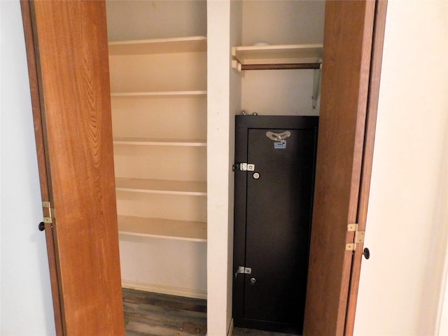 view of closet