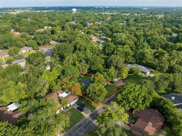 drone / aerial view