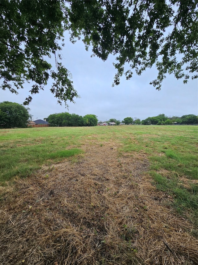 view of landscape featuring a rural view