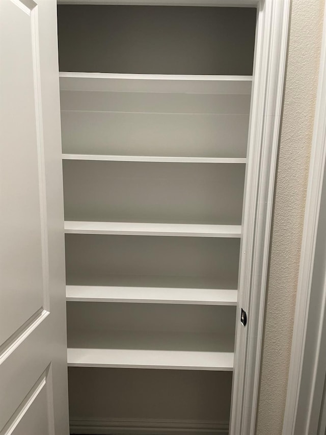 view of closet