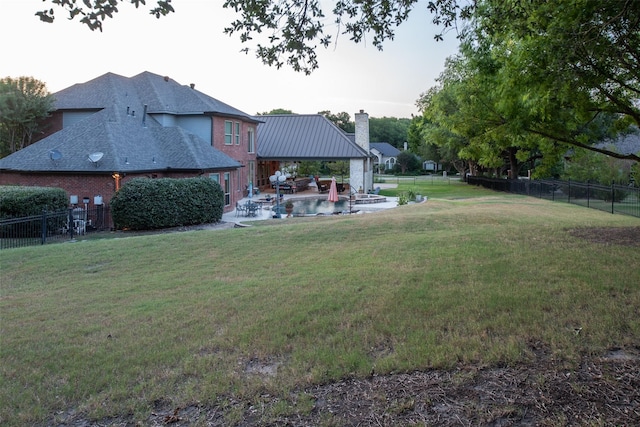 336 Oakwood Trl, Fairview, TX 75069 - view of yard with a patio area