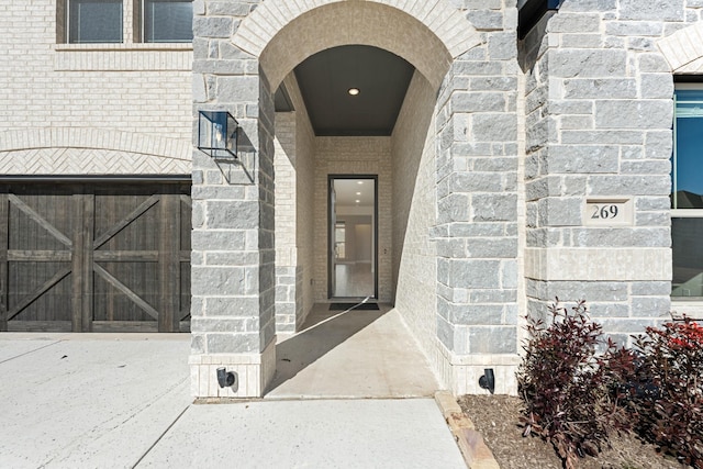 view of property entrance