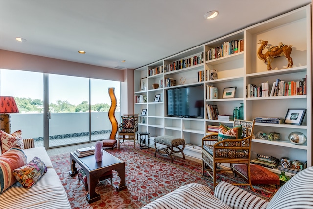 view of living room