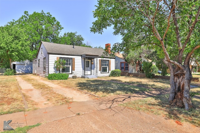 view of ranch-style house