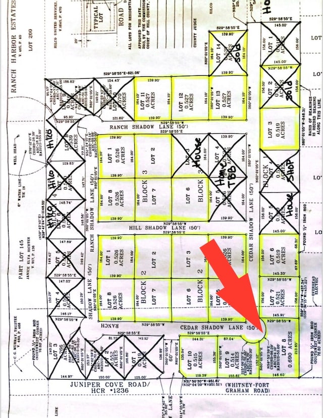 Listing photo 2 for TBD3 Cedar Shadow Ln, Whitney TX 76692