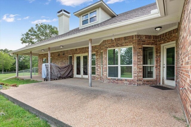 exterior space featuring a patio area