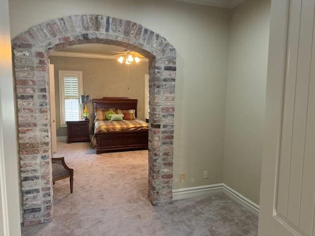 unfurnished bedroom featuring carpet