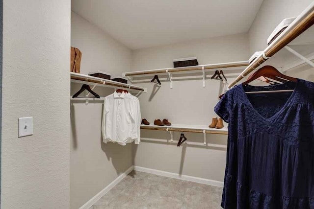 view of spacious closet