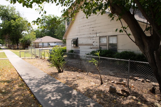 view of side of home