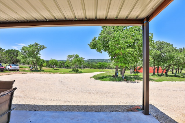 view of patio