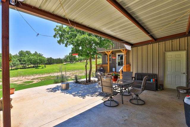 view of patio / terrace