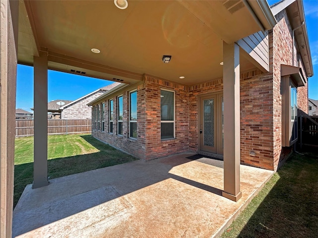 view of patio / terrace