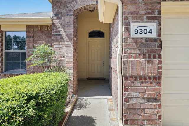 view of property entrance