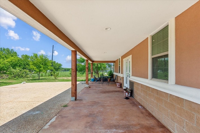 view of patio