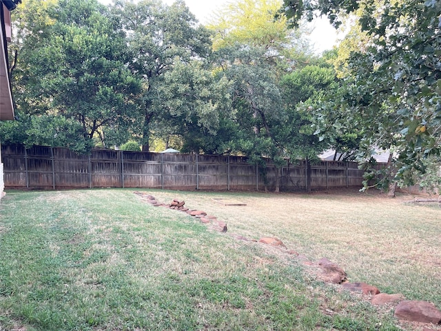 view of yard