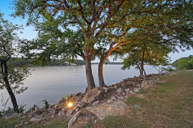 property view of water