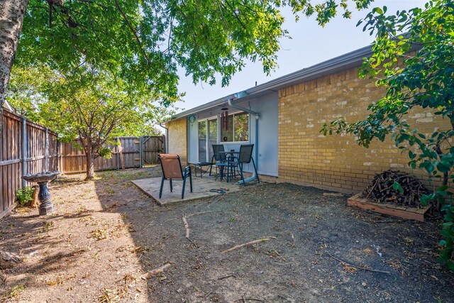 exterior space featuring a patio