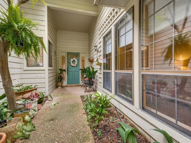 view of entrance to property