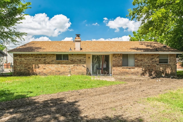 view of back of property