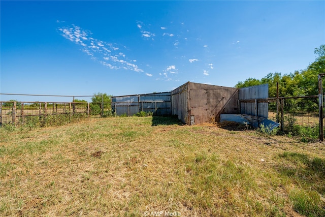 view of yard