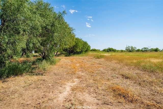 view of nature featuring a rural view