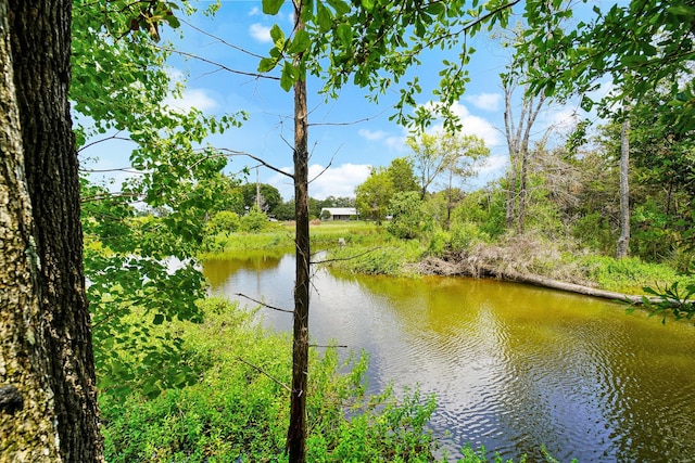 property view of water