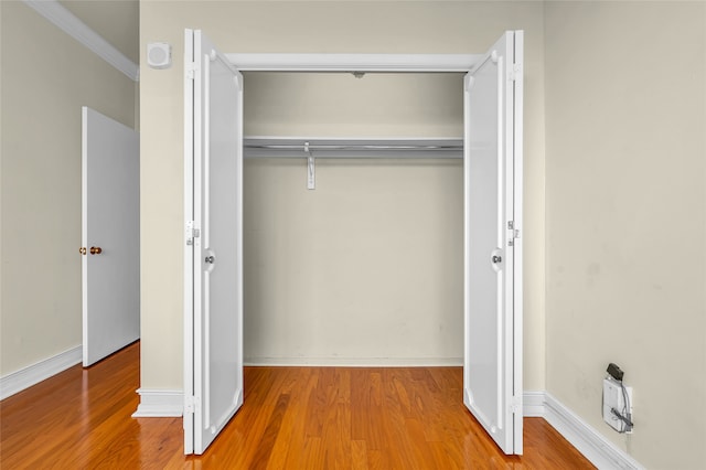 view of closet