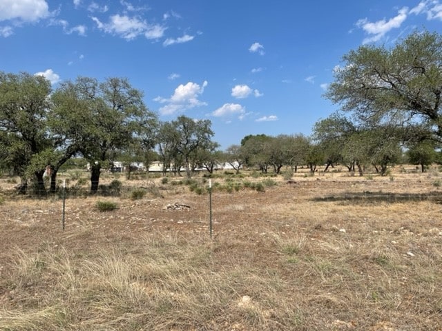 view of landscape with a rural view