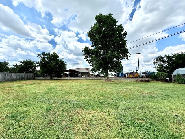 view of yard