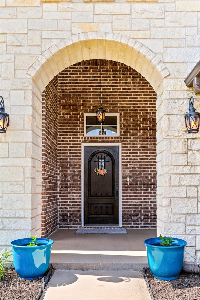 view of entrance to property