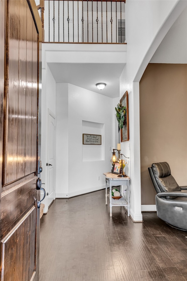 entrance foyer with baseboards