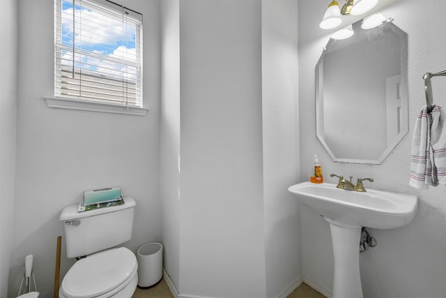 bathroom with toilet