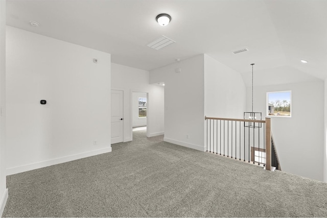 3104 Summer Rain Ln, Anna, TX 75409 - carpeted spare room with vaulted ceiling and baseboards