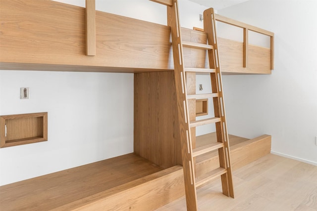 interior space featuring hardwood / wood-style flooring