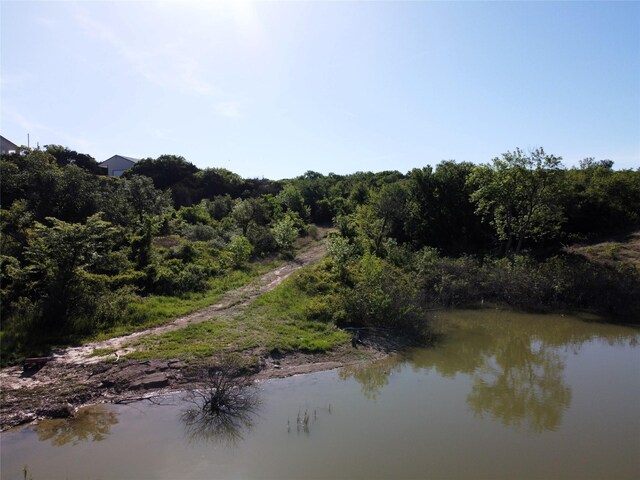 view of water feature