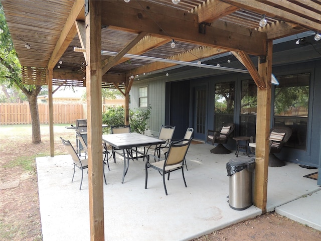 view of patio / terrace