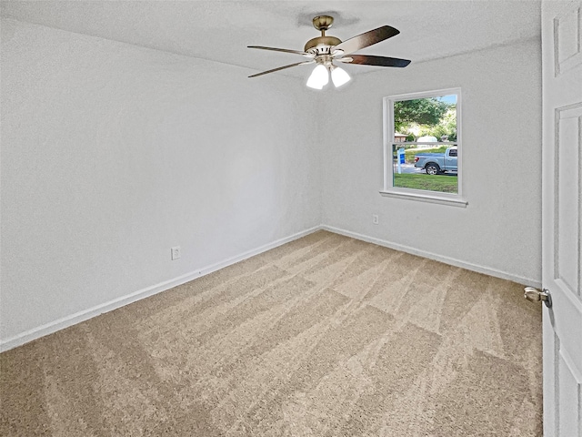 845 Dianna Ave, Hurst, TX 76053 - unfurnished room with plenty of natural light, dark wood-type flooring, baseboards, and a ceiling fan