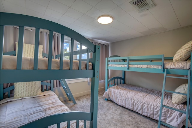 bedroom featuring carpet flooring