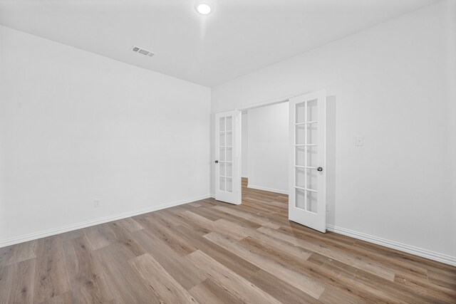 unfurnished bedroom with lofted ceiling