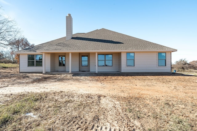 view of rear view of house