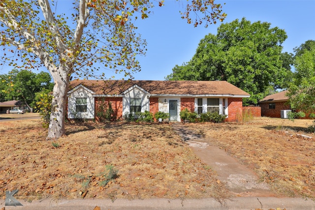 view of ranch-style house