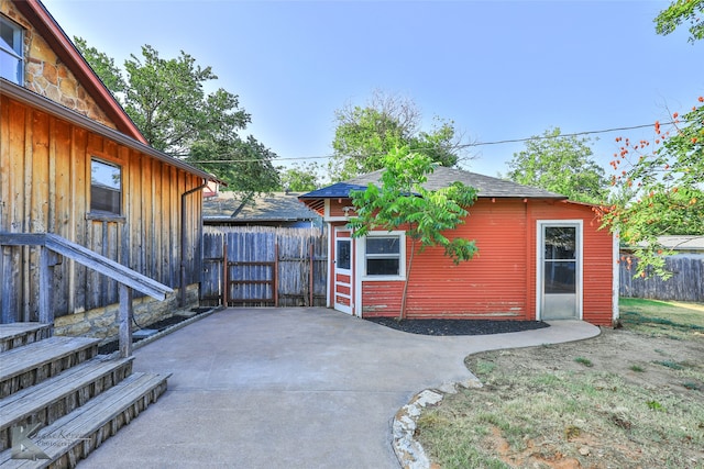 exterior space featuring a patio area